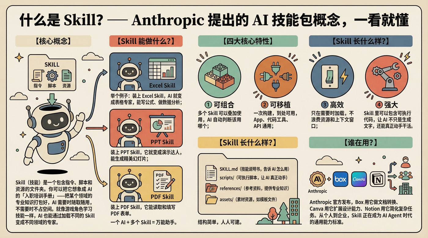 技能列表